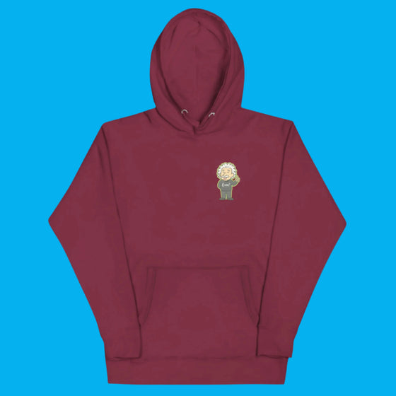 Einstein - Unisex Hoodie - Maroon